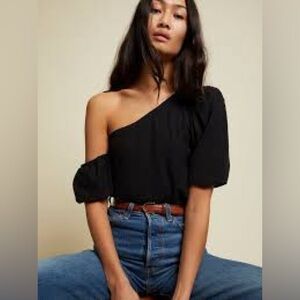 EUC Nation LTD Daphne one shoulder off shoulder top